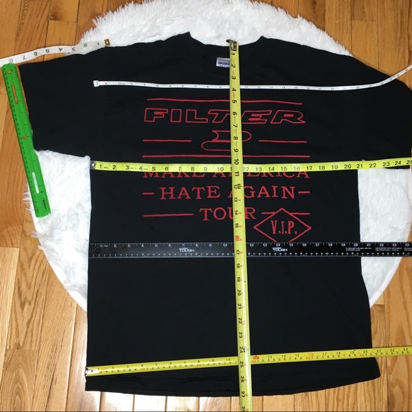 🎸Filter Make America Hate Again Tour VIP Tee 2016 - Picture 3 of 6